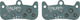 GALFER Bremsbeläge Disc Pro für Formula - semi-metallisch - Stahl/FO-004