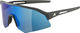 Alpina Sonic HR Q-Lite Sportbrille - black matt | mirror blue