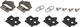 Hope Pedal Cleat Kit für Hope Union Klickpedale - universal/5°