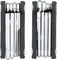 PRO Mini herramienta multiusos 10 Multitool - negro-plata