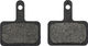 Ferodo Plaquettes de Frein Disc All-Round pour Shimano - semi-métallique - acier/SH-002