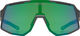 uvex sequenze Brille - black matt | mirror green