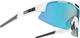 Bliz Matrix Sports Glasses - shiny white | smoke-blue