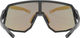 uvex sequenze Brille - black matt | mirror blue