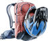 deuter Mochila con protección integrada Attack 20 - redwood-marine/20000 