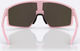 Bliz P002 Sportbrille - matte powder pink/brown-rose multicolor