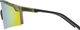 uvex flowline Brille - olive matt | mirror gold