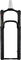 RockShox Bluto RCT3 Solo Air 26" Federgabel - gloss black | 15 mm Steckachse | 120 mm | 51 mm | 1 1/8" - 1,5" tapered | 26" | 150 mm