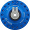 SON 28 disc center lock hub dynamo - anodized blue/36 hole