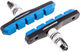 Jagwire Mountain Sport Brake Shoes for V-Brake - blue/universal