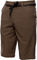 Fasthouse Pantalones cortos Kicker Shorts - brown/32/M