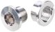 Tornillo de platos para Singlespeed - plata/6 mm