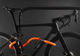 tex-lock Eyelet chain lock + D-lock shackle lock - acid orange