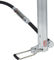 Lezyne Micro Floor Drive HPG Pumpe mit Luftdruckanzeige - silber