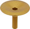 absoluteBLACK Premium Integrated Top Cap Ahead Kappe - gold