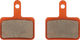 Trickstuff Bremsbeläge Disc POWER für Shimano - organisch - Stahl/SH-002