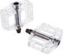 NC-17 Pedales de plataforma Sudpin Zero Pro - transparente