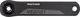Rotor VEGAST 1-fach Kurbelgarnitur Direct Mount, Q-Rings - anthrazit | 175,0 mm 38 Zähne Offset
