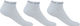 Craft Calcetines en paquete de 3 pares Core Dry Mid - white/40 - 42