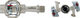 Xpedo Pedales de clip M-Force 8 CR - plata