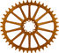 Garbaruk Oval Chainring AXS Road/CX SRAM Direct Mount 8-Hole Single Speed - orange/42 