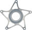 absoluteBLACK E-Bike Kettenblatt-Spider für Bosch Gen4 - titanium