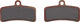 TRP Plaquettes de Frein P-Q15TS p. Trail EVO / DH-R EVO / G-Spec / Quadiem - fritté - acier/Fritté
