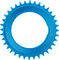 Garbaruk Thread Mount Chainring for SRAM XX/XX SL PM 0mm Round - blue/36/36 