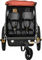 Burley Remolque infantil Cub X - sandstone red-grau | 20"