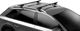 Thule SmartRack XT SquareBar Roof Rack - black/135 cm