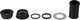SRAM Boîtier de Pédalier DUB BB386EVO Road Wide - black/BB386 Evo