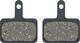 GALFER Disc Road Brake Pads for Shimano - semi-metallic - steel/SH-002
