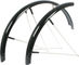 Procraft Juego guardabarros Rainbow MTB 55 ruedas delantera y trasera - negro/55 