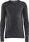 Craft Sous-Vêtements Core Wool Merino Set Junior - black melange/140, 134/M