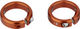 Peaty's Bagues de serrage Monarch Grips - mango