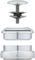 Chris King InSet i8 ZS44/28.6 - EC44/33 GripLock Headset - silver/1 1/8" - 1 1/4" tapered/ZS44/28,6 - EC44/33