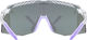 uvex pace stage S CV sports glasses - clear | mirror pink