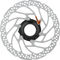 Shimano RT-EM300 Center Lock Brake Rotor for STEPS - silver-black/180 mm