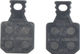 Magura MDP 8 Brake Pads - black-grey | steel