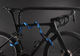 tex-lock Eyelet chain lock + D-lock shackle lock - morpho blue