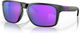 Oakley Lunettes de soleil Holbrook XL - matte black | prizm violet