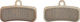 Shimano Pastillas de frenos D02S-MX para XT, SLX, Deore, Saint, ZEE - universal/Sinterizado