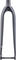 Blackheart Allroad Carbon Fork - titanium brushed | thru-axle | 28" | 1 1/8" - 1,5" tapered | 47 mm