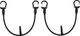 evoc Cargo Straps Spanngurte 2er-Pack - black