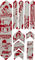 All Mountain Style Stranger Things Frame Guard Extra Frame Protection Stickers - upside down white
