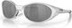 Oakley Lunettes de sport Eye Jacket Redux - silver | prizm black polarized