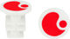 Ergon GA2, GA2 Fat, GA3, GA20 und GA30 Lenkerendstopfen - red