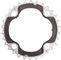 Shimano XT FC-M782 10-speed Chainring - black-silver/30 