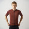 GripGrab Maillot Ride S/S - dark red | L