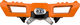 crankbrothers Pedales de clip/plataforma Double Shot 2 - orange-black